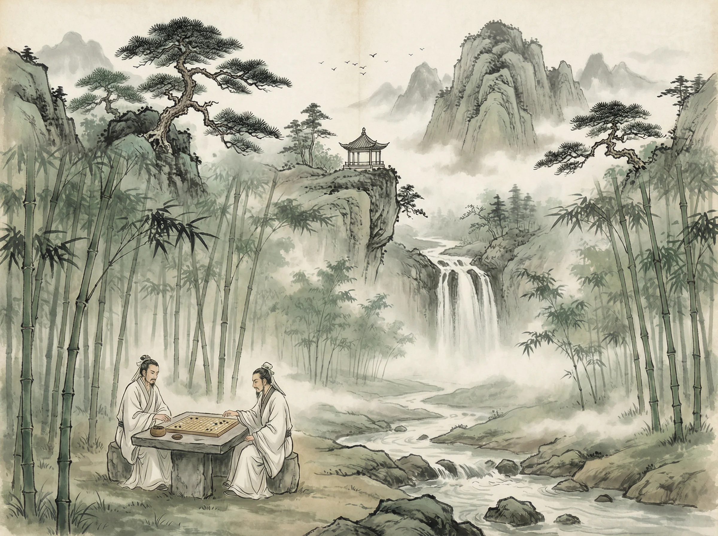 星空棋牌 博雅棋牌 对弈界面